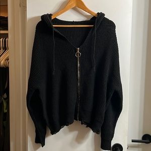 Hooded Cardigan